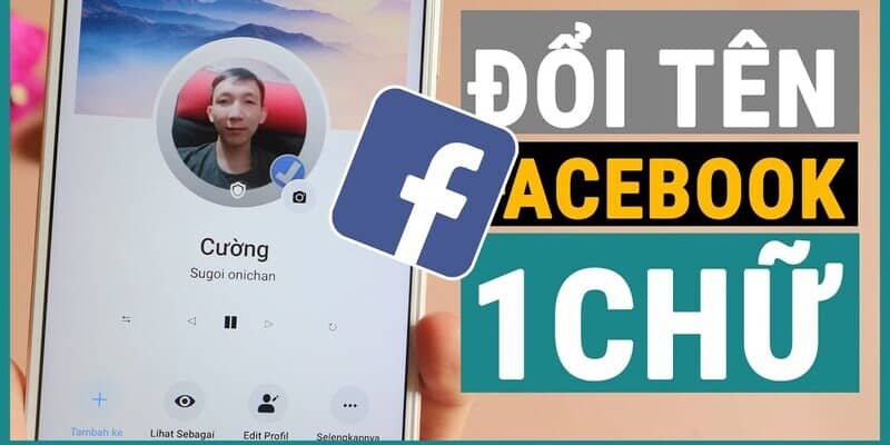 cach doi ten facebook 1 chu 2