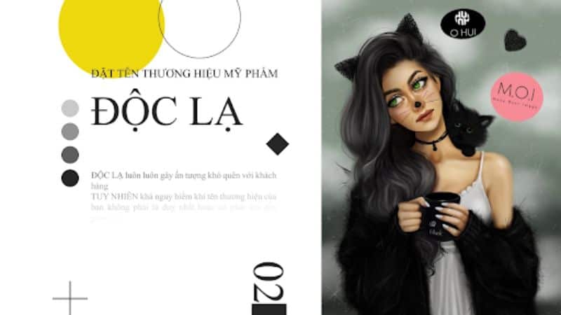 Cách đặt tên fanpage bán mỹ phẩm hay, ấn tượng ten fanpage ban my pham hay 1