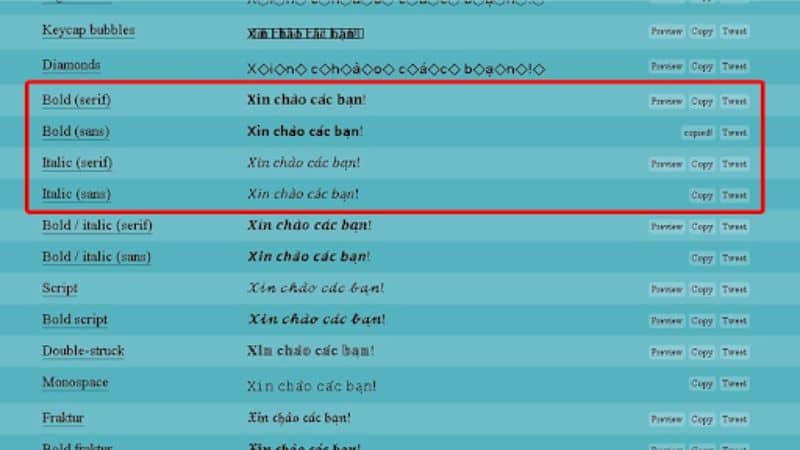 Cách viết chữ in đậm trên fanpage Facebook viet chu in dam tren fanpage 2