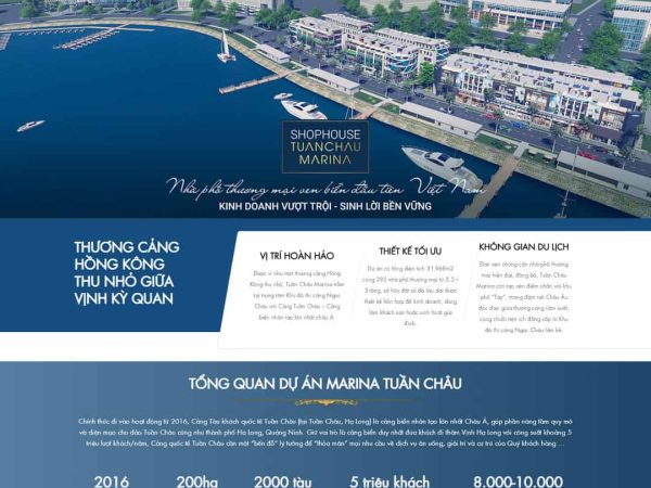 Mẫu website bất động sản 04