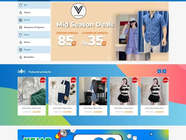 Mẫu Website thời trang 10 chuẩn đẹp