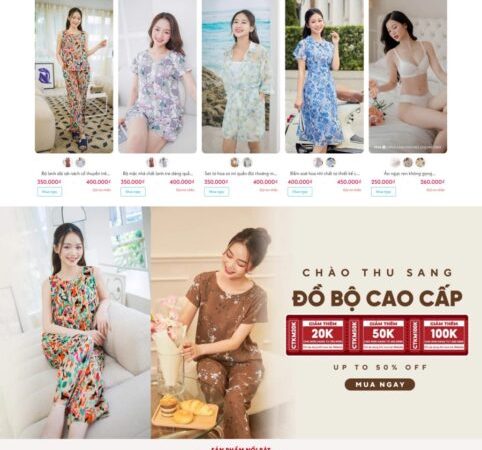 Mẫu Website thời trang 31 chuẩn đẹp