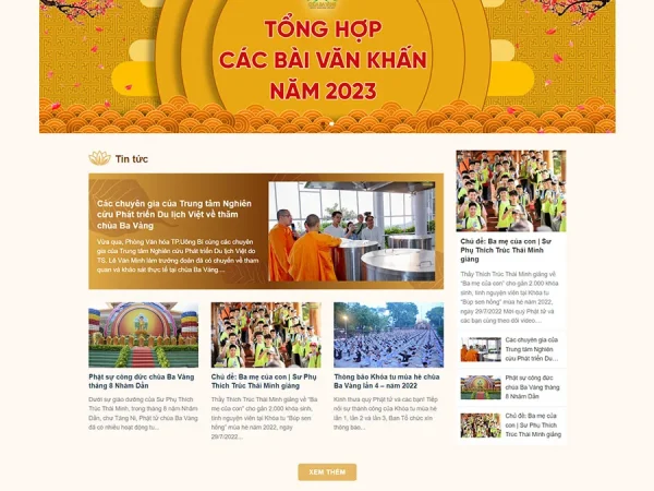 Mẫu Website tin tức 19 chuẩn đẹp