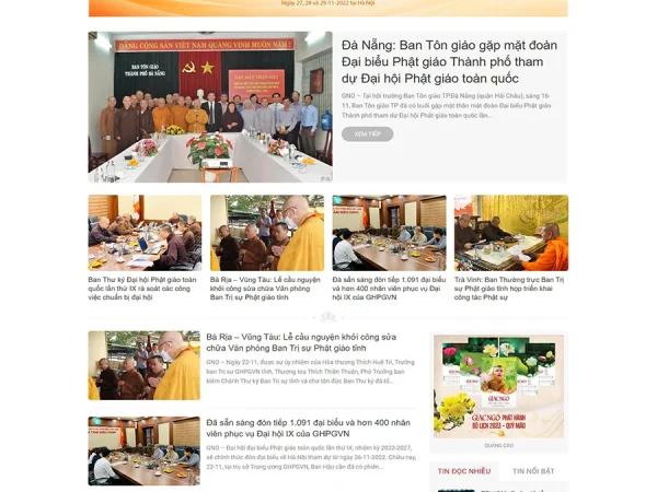 Mẫu Website tin tức 20 chuẩn đẹp