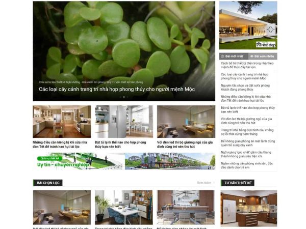 Mẫu website tin tức 04