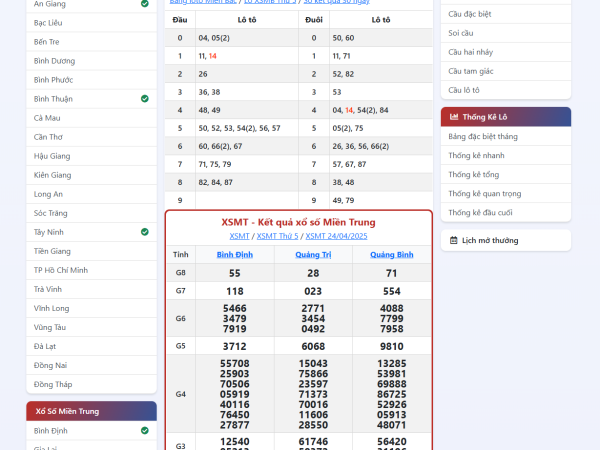 website xổ số chuẩn đẹp dễ tuỳ chỉnh tối ưu tốc độ